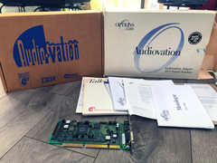 IBM Audiovation Adapter sound card - Box and contents