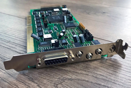 IBM Audiovation Adapter sound card - Side