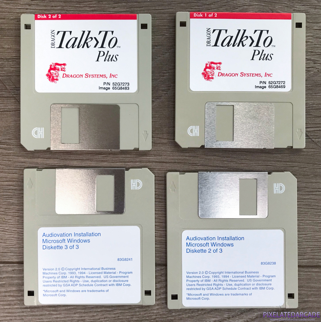 Photo: IBM Audiovation Adapter sound card - Diskettes set 2 Photo: IBM Audiovation Adapter sound card - Diskettes set 2