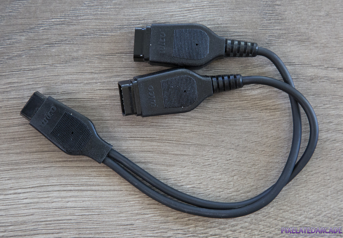 2 Player Adapter for TI-99/4A Photo: Wico Command Control Adapter