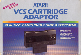 Atari VCS Cartridge Adaptor - Box Front