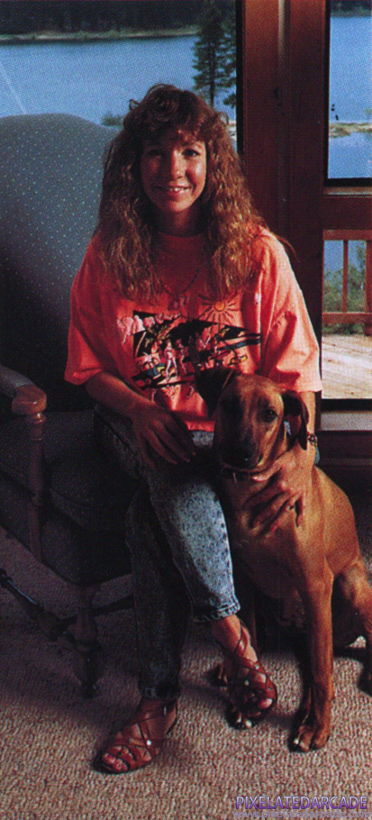 Roberta Williams Photo: Sierra On-Line Tenth Anniversary product catalog