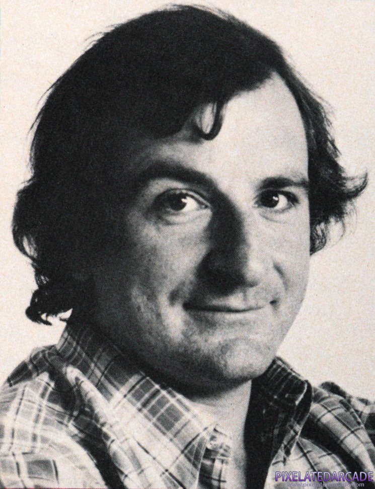 Douglas Adams Photo: Douglas Adams in Compute's Gazette magazine 1985
