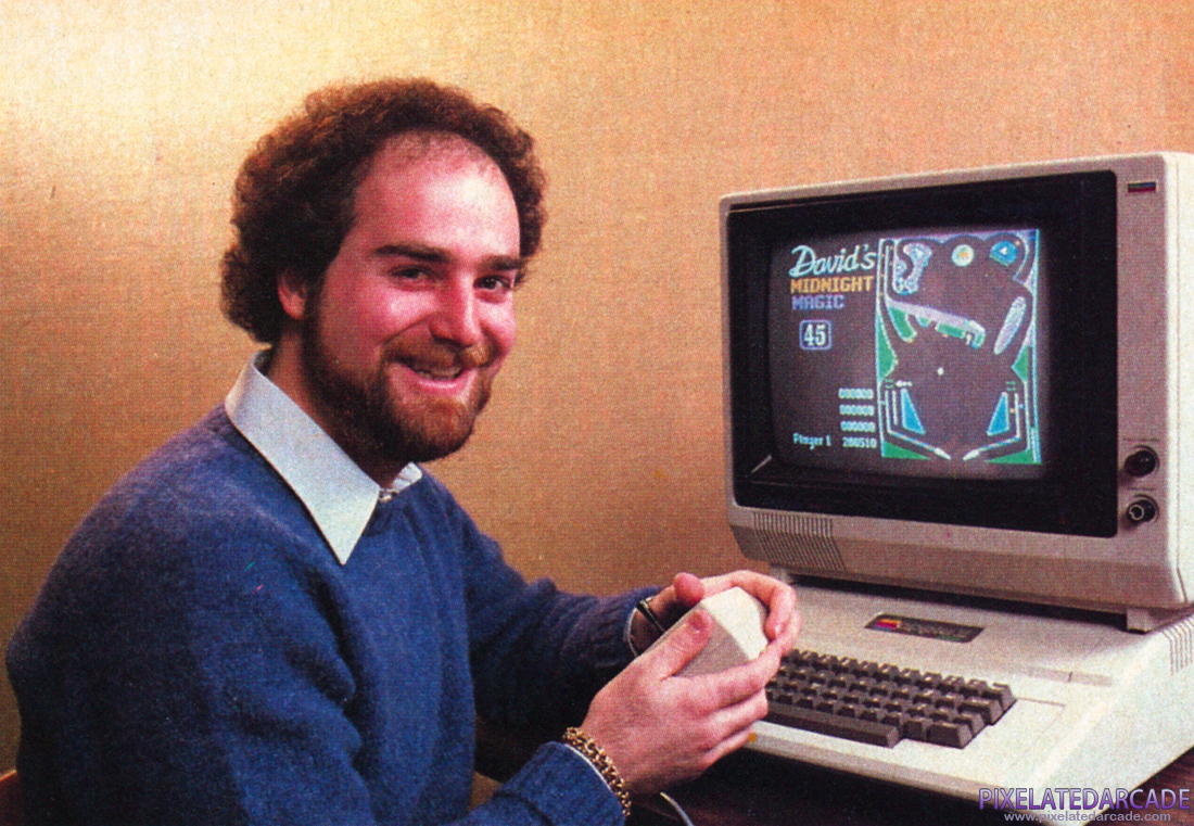 David Snider Photo: David Snider in Electronic Games magazine, July 1983