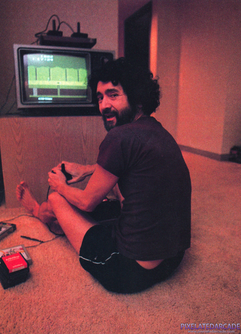 Ken Uston Photo: Ken Uston in Video Games Magazine, December 1982