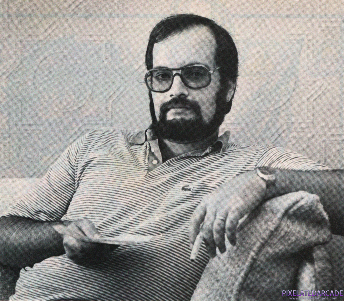 David Lubar Photo: David Lubar in Video Games magazine, December 1982