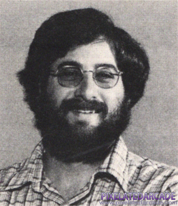 Larry Kaplan Photo: Larry Kaplan in the Kaboom! Atari 2600 instruction manual