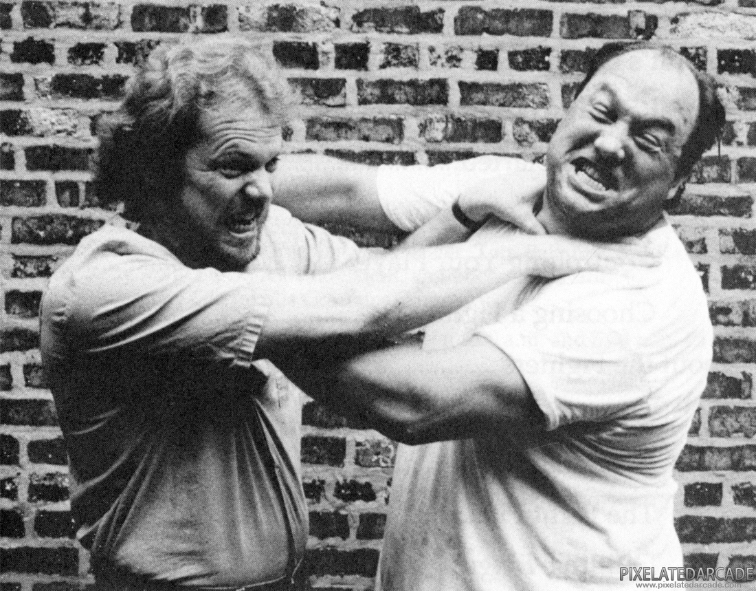 Mark D. Waterman Photo: Brian A. Rice (left) and Mark D. Waterman (right) in the Tongue of the Fatman manual