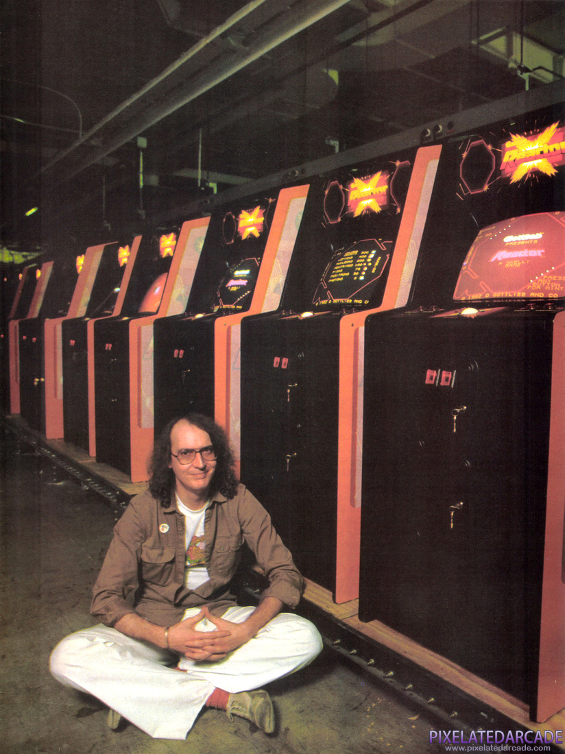 Tim Skelly Photo: Tim Skelly in Video Games magazine, October 1982