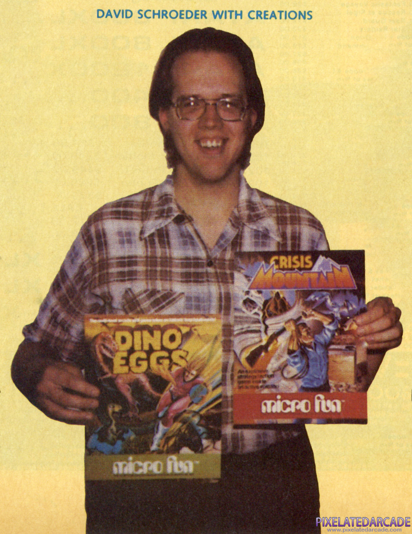 David H. Schroeder Photo: Electronic Games magazine, January 1984