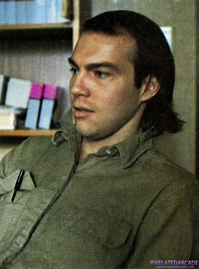 Warren Robinett Photo: Warren Robinett in Softalk magazine, January 1984