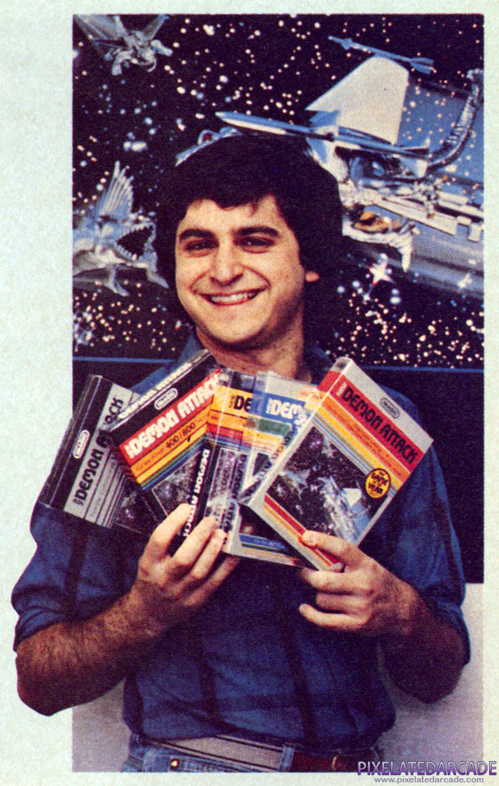 Rob Fulop Photo: Electronic Fun with Computers and Games magazine, August 1983