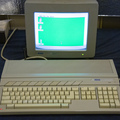 Atari 1040ST computer and monitor