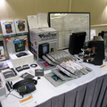 Vectrex system and games on display at Classic Gaming Expo 2005