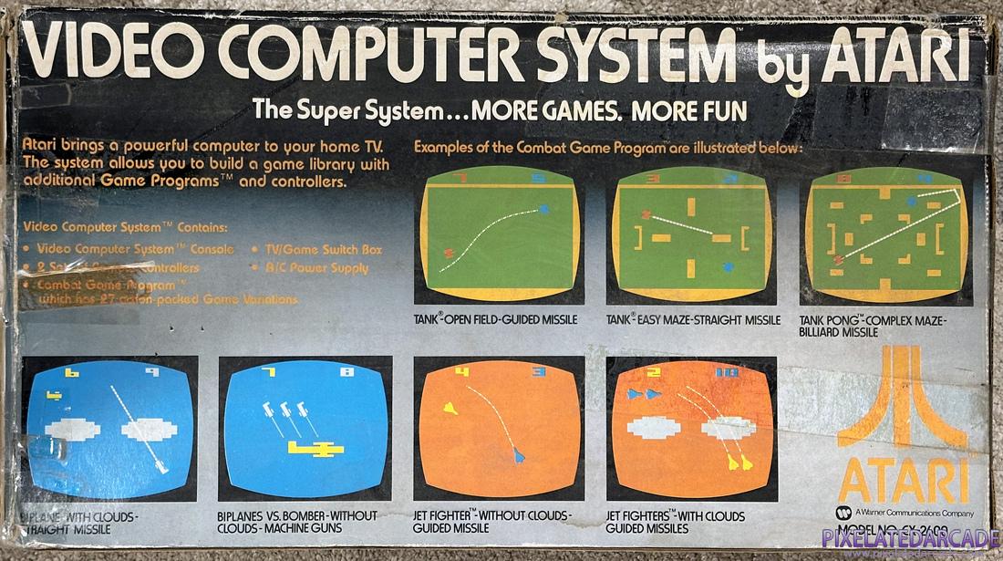 Atari 2600 Photo: Atari VCS - Box back