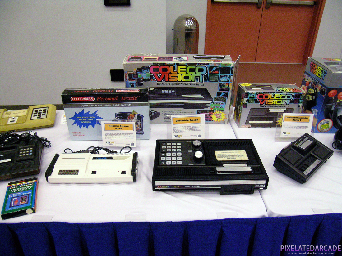 ColecoVision Photo: ColecoVision on display at Classic Gaming Expo in 2004
