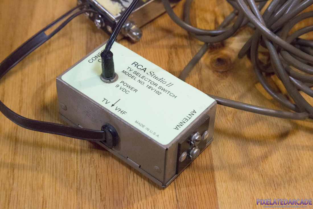 RCA Studio II Photo: RCA Studio II T.V. switchbox