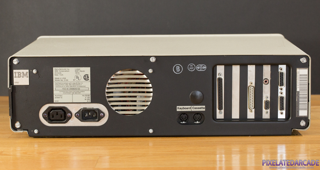 IBM PC/Compatibles Photo: IBM PC - Back