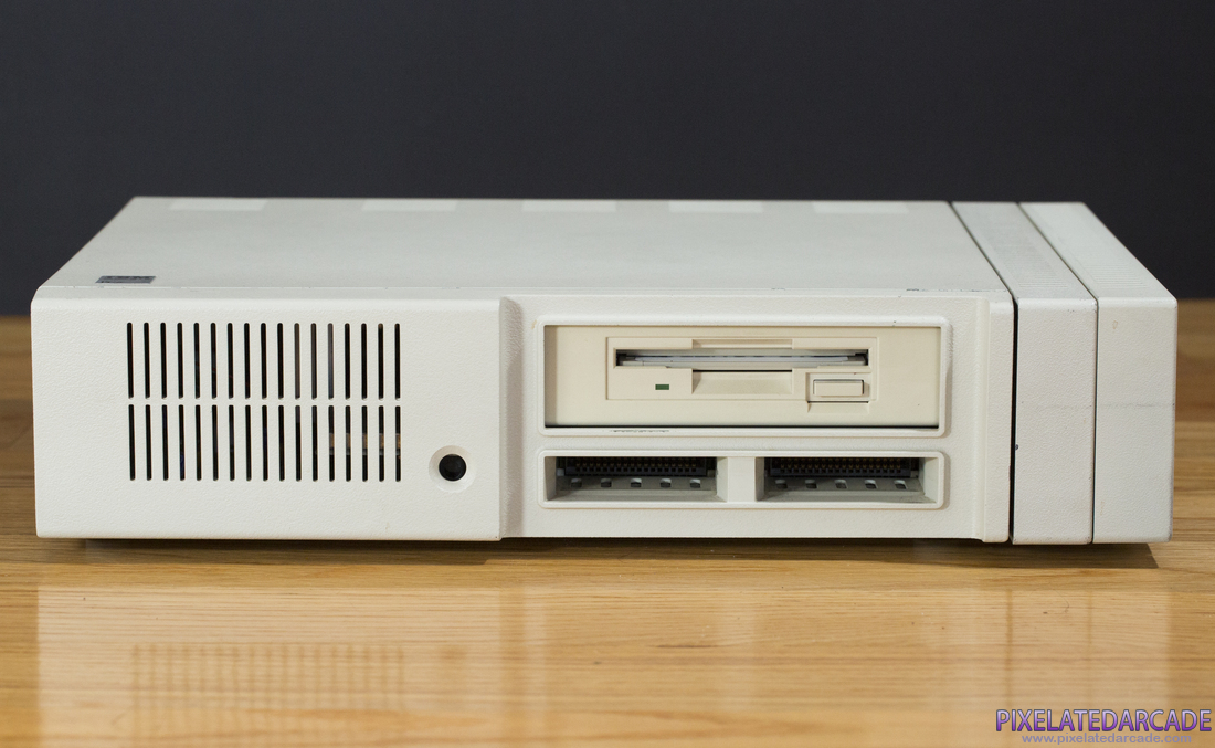 IBM PC/Compatibles Photo: IBM PCjr retrofitted with a 3.5" disk drive