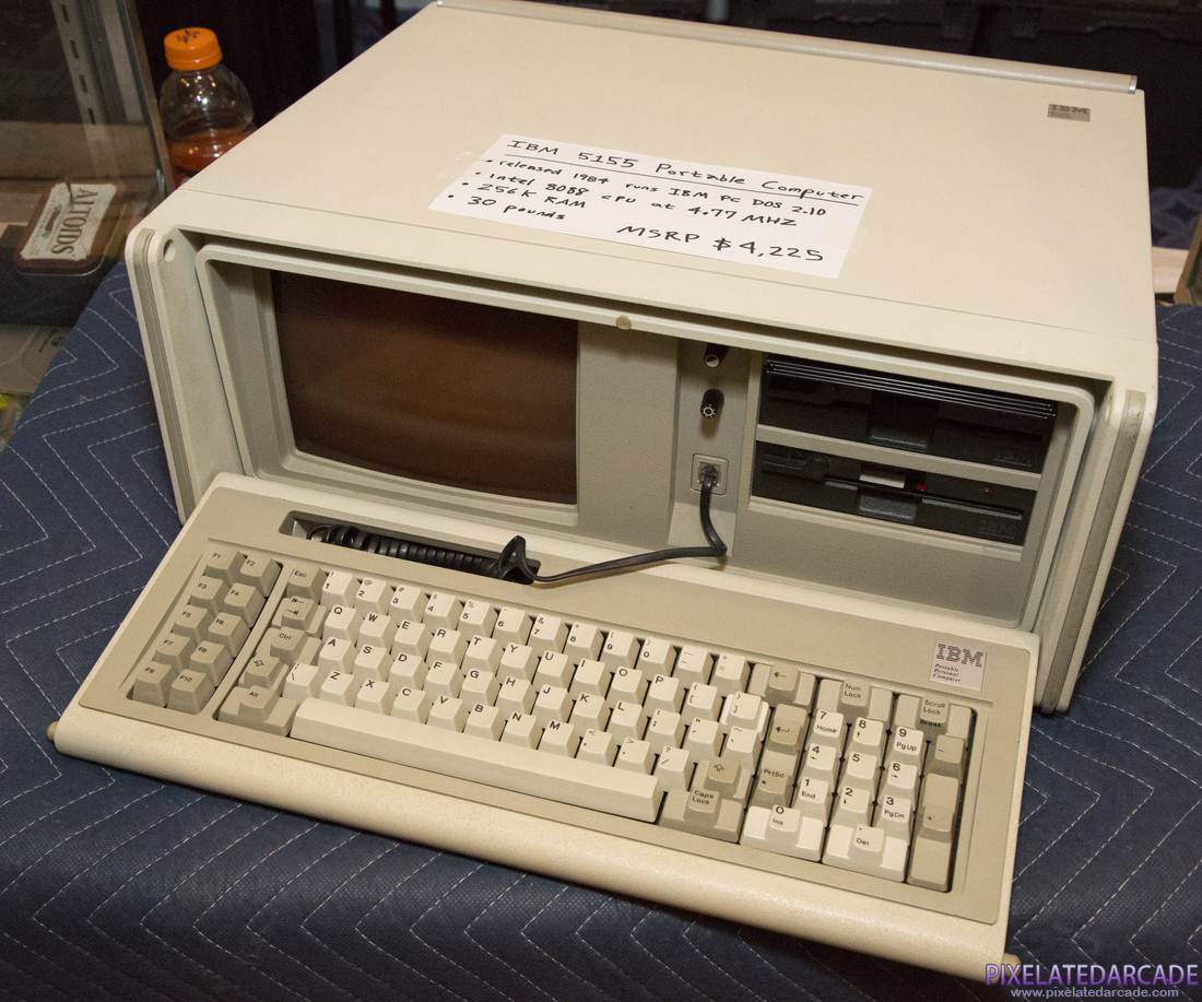 IBM PC/Compatibles Photo: IBM Portable Personal Computer on display at MAGFest in 2016