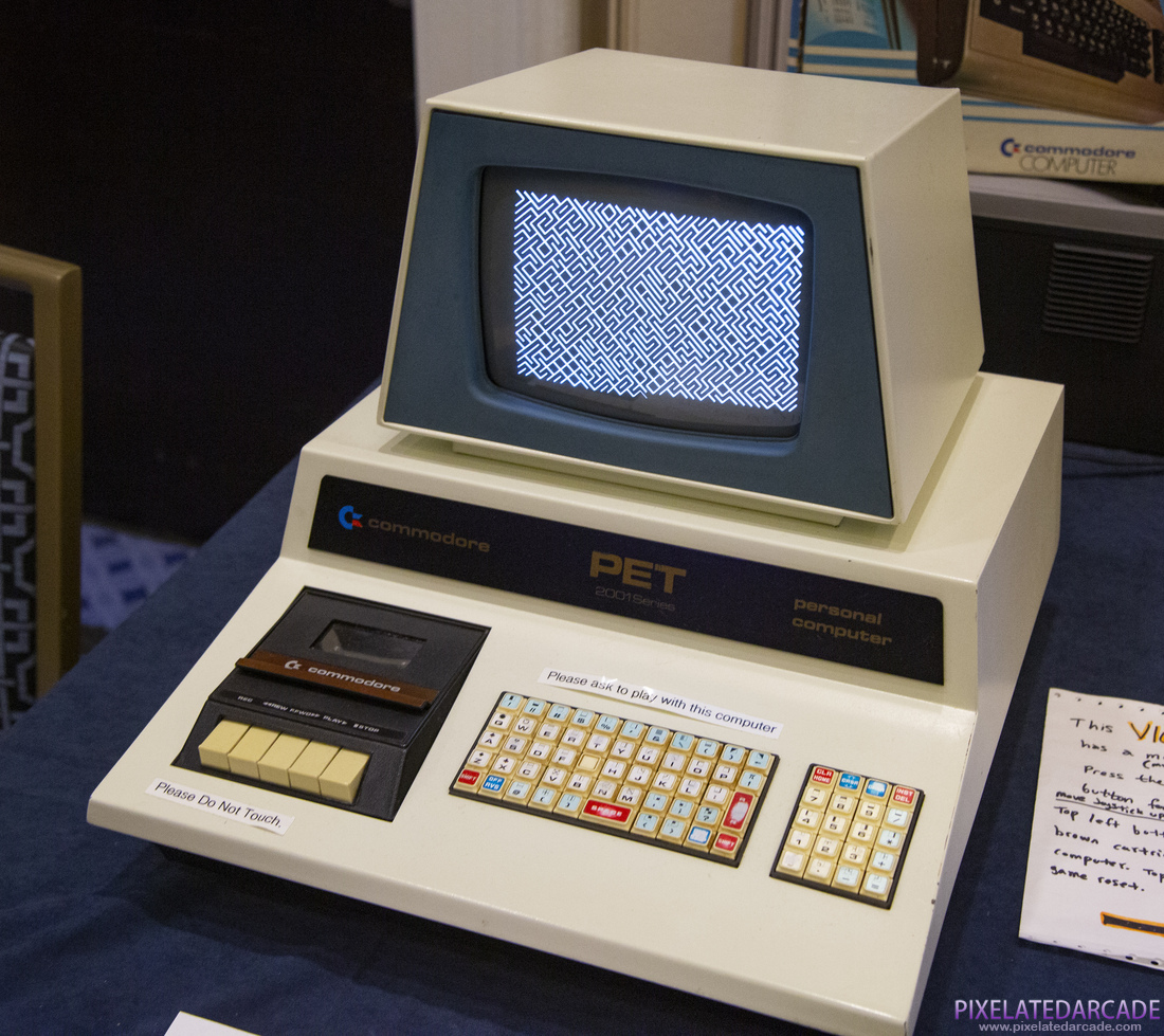 Commodore PET Photo: Commodore PET computer on display at MAGFest in 2020
