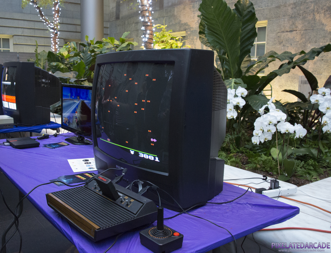 Atari 2600 Photo: Atari 2600 at Indie Arcade in Washington D.C.