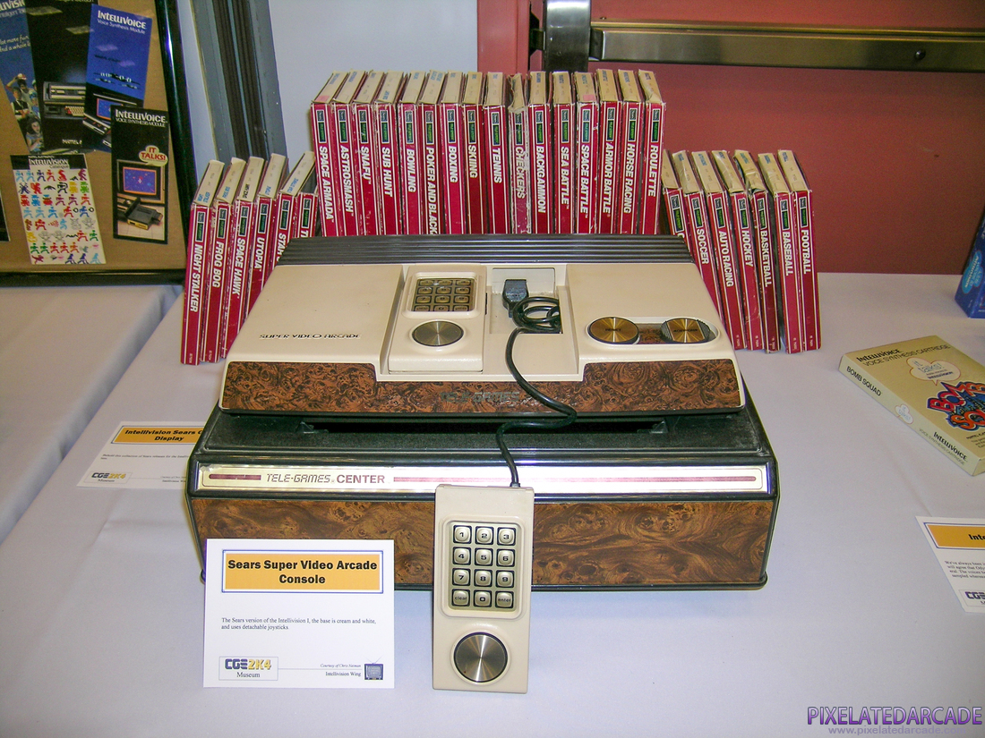 Intellivision Photo: Sears Super Video Arcade on display at Classic Gaming Expo 2004.