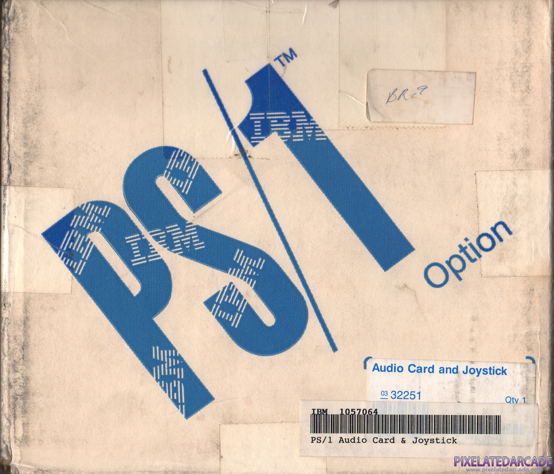 IBM PS/1 Audio Card Photo: IBM PS/1 Audio Card box front