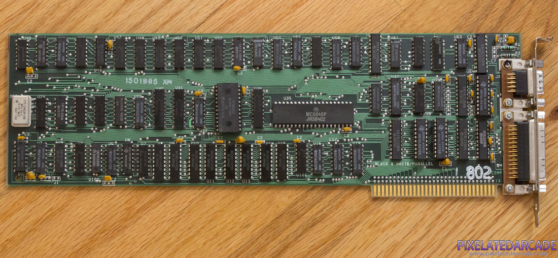 80-column text mode Photo: IBM Monochrome Display and Printer Adapter