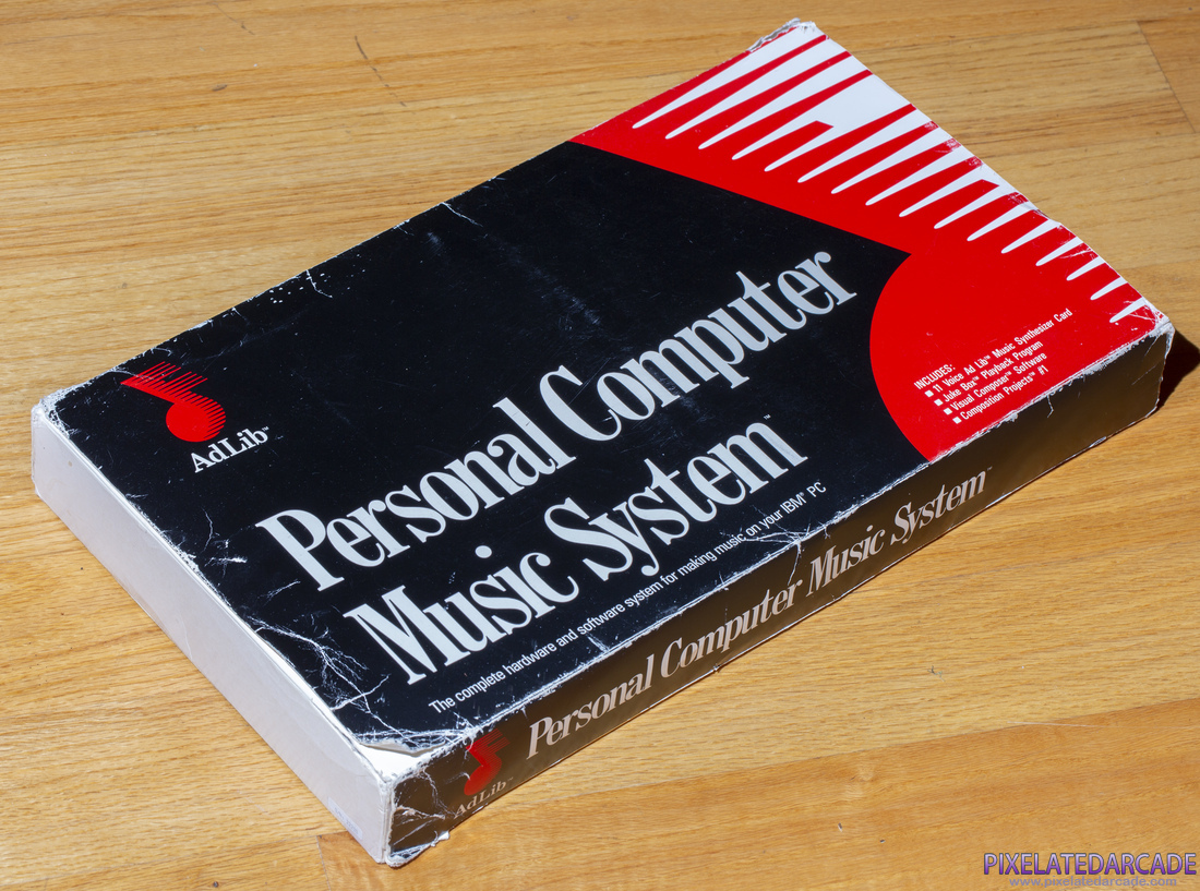 AdLib Music Synthesizer Photo: AdLib Music Synthesizer Card - Box