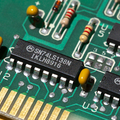 AdLib Music Synthesizer Card - Closeup