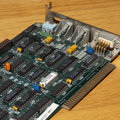 IBM EGA card - Closeup