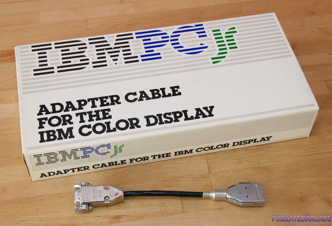 Tandy/PCjr Photo: IBM PCjr Adapter Cable for the IBM Color Display