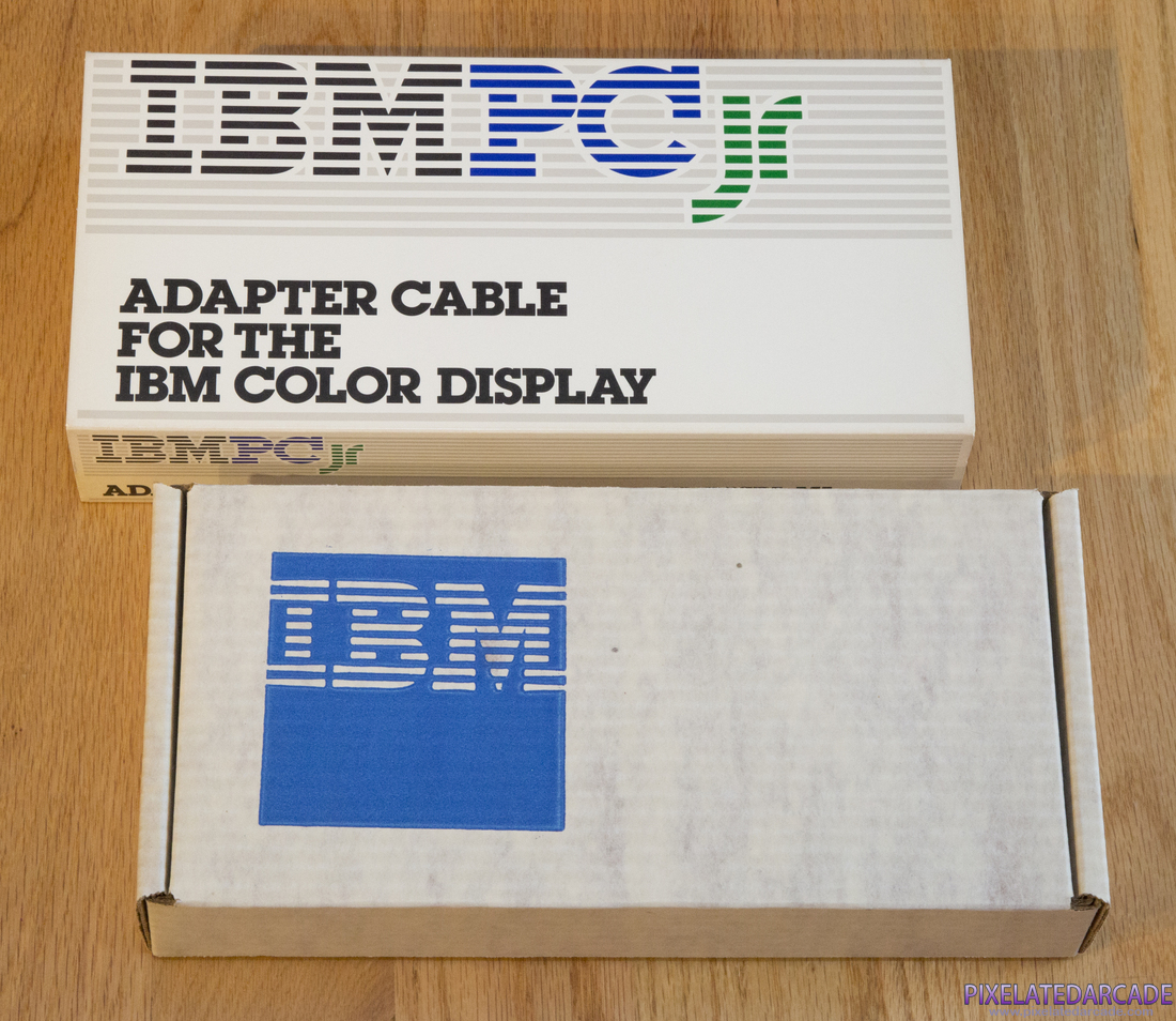 Tandy/PCjr Photo: IBM PCjr Adapter Cable for the IBM Color Display - Box