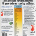 AdLib card box back
