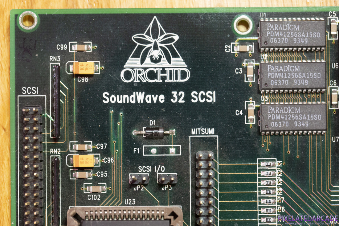 Orchid SoundWave 32 Photo: Orchid Soundwave 32 SCSI - Closeup