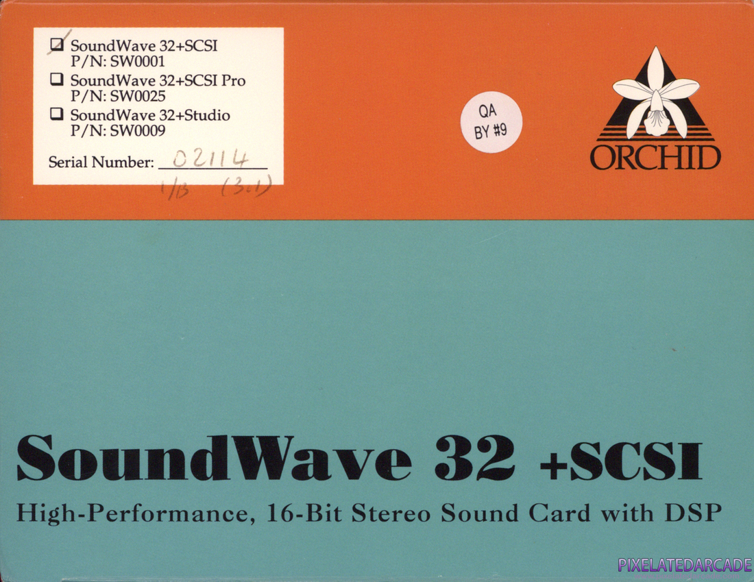 Orchid SoundWave 32 Photo: Orchid Soundwave 32 SCSI - Box Left Side