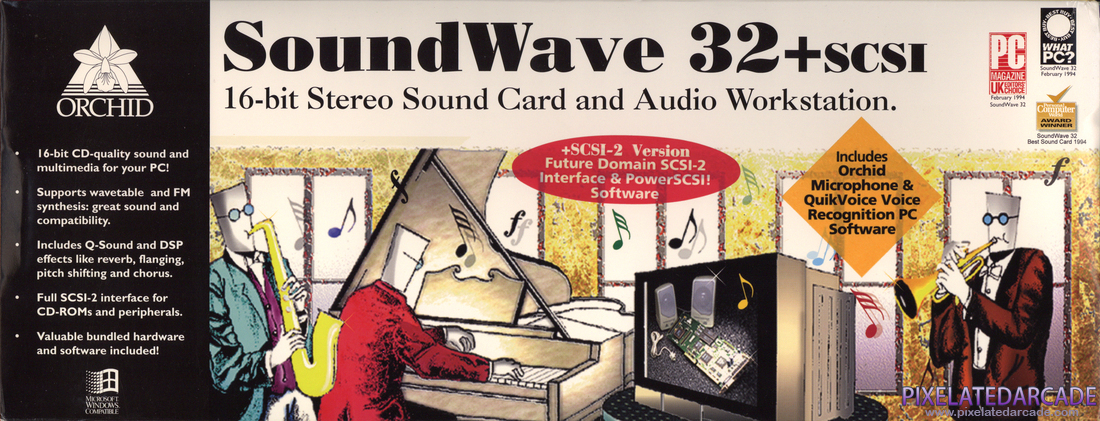 Orchid SoundWave 32 Photo: Orchid Soundwave 32 SCSI - Box Front