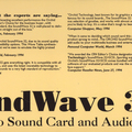 Orchid Soundwave 32 SCSI - Box Bottom