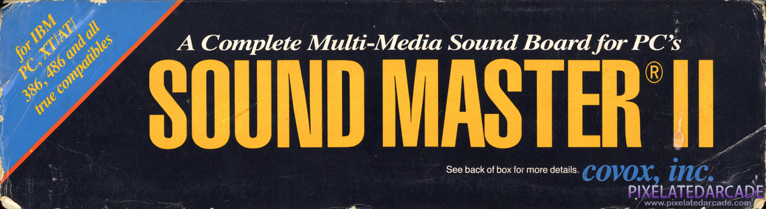 Covox Sound Master II Photo: Covox Sound Master II - Box Top