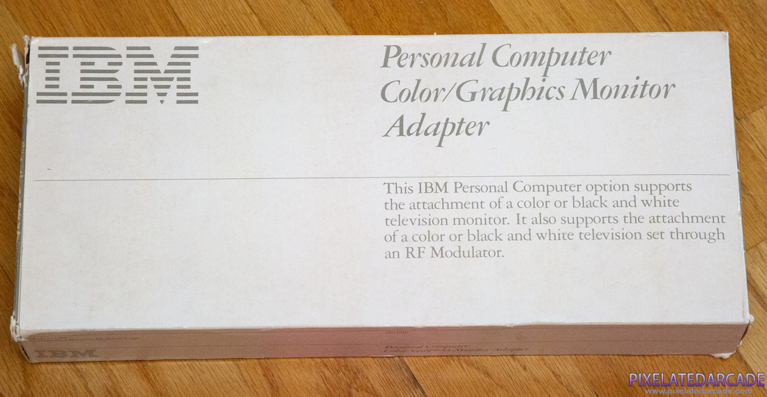 CGA Photo: IBM CGA card - Box