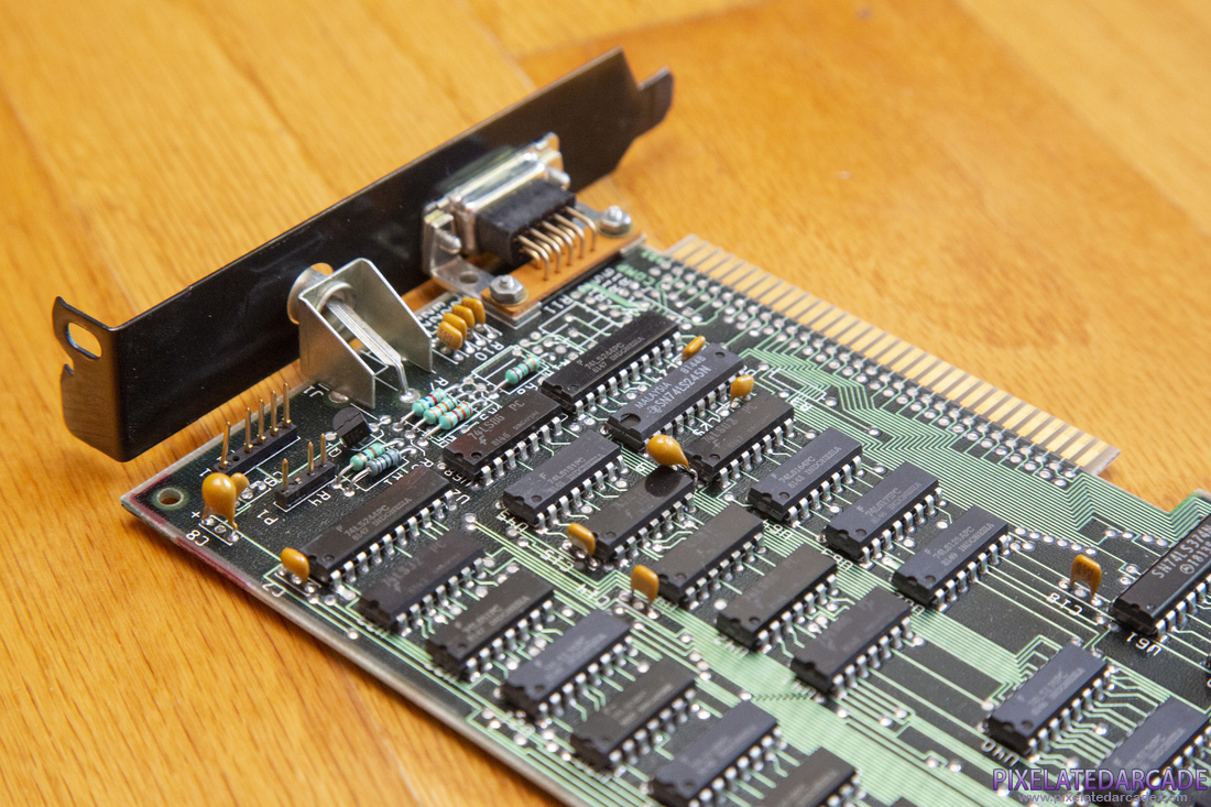 CGA Photo: IBM CGA card - Closeup