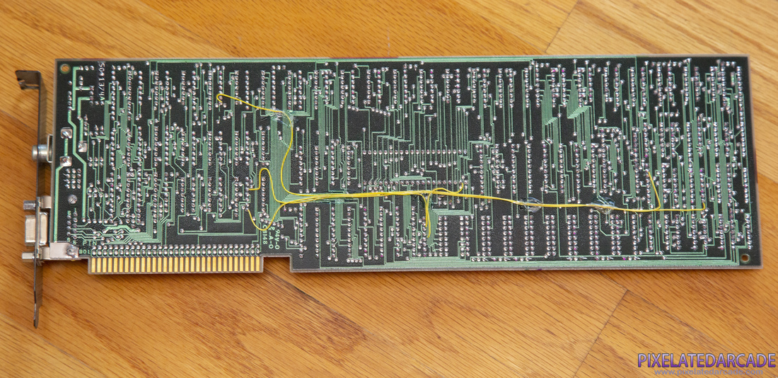 CGA Photo: IBM CGA card - Back
