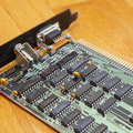IBM CGA card - Closeup