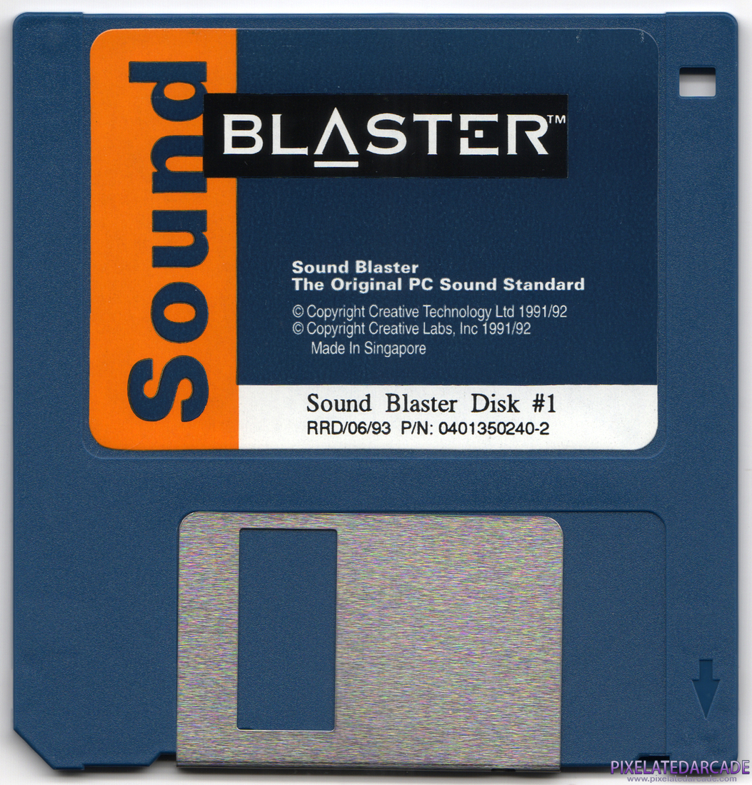 Sound Blaster Photo: Sound Blaster - Disk 1 of 3 - Front