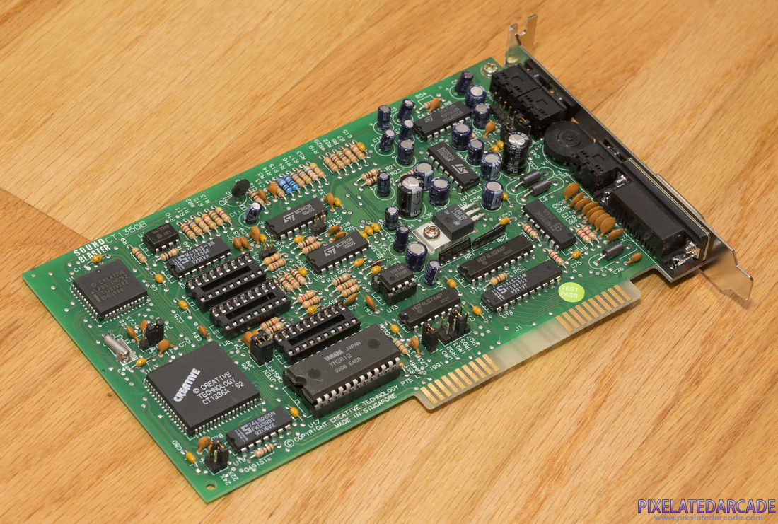 Sound Blaster Photo: Sound Blaster Model # CT1350B sound card