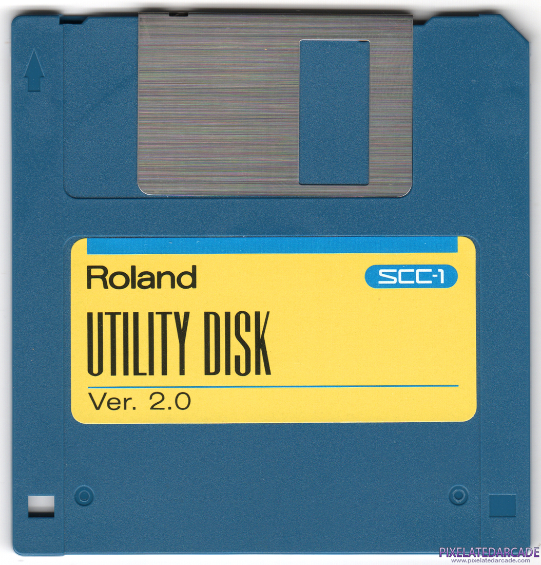 Roland Sound Canvas Photo: Roland Utility Disk 2.0 (3.5" disk)
