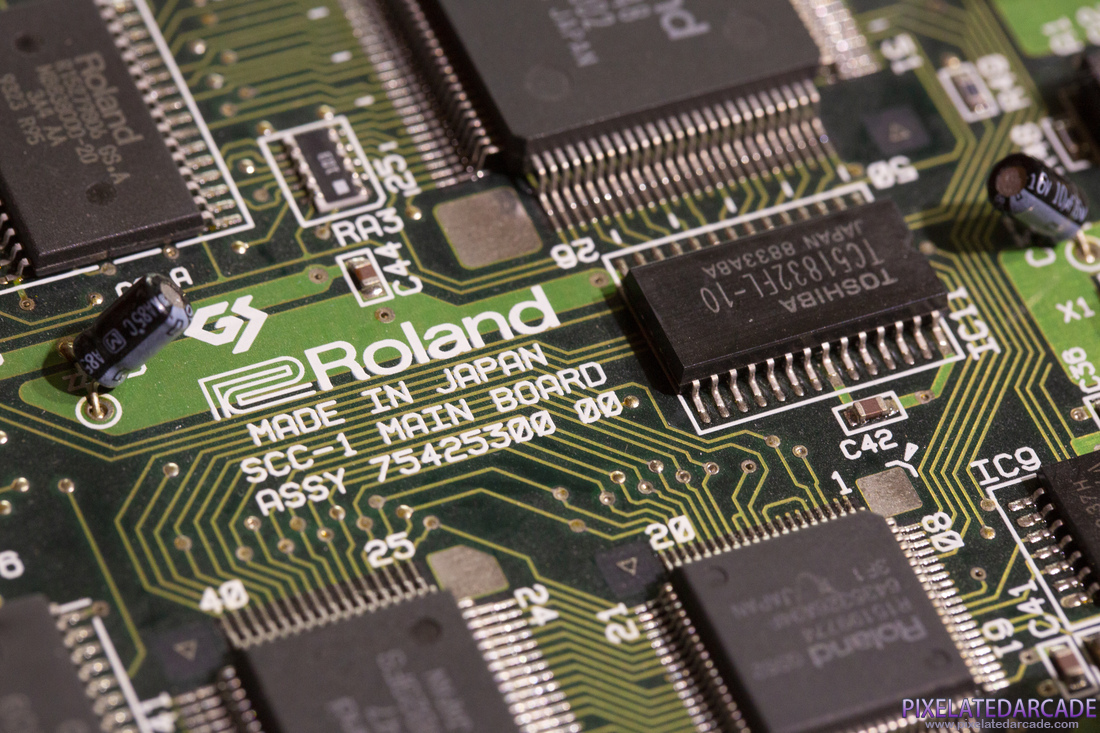 Roland Sound Canvas Photo: Roland SCC-1 - Card closeup