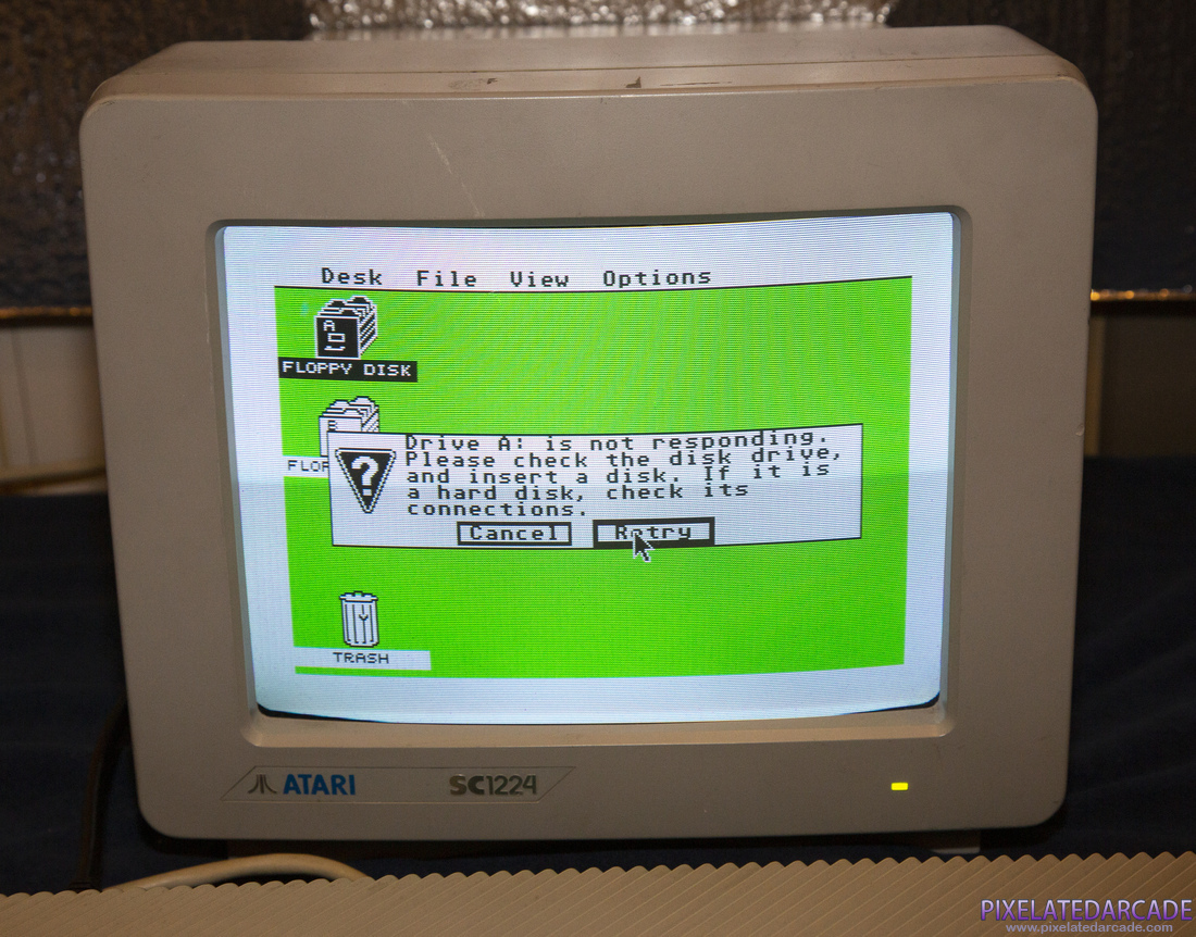 Color Display Photo: Atari SC1224 Color Monitor