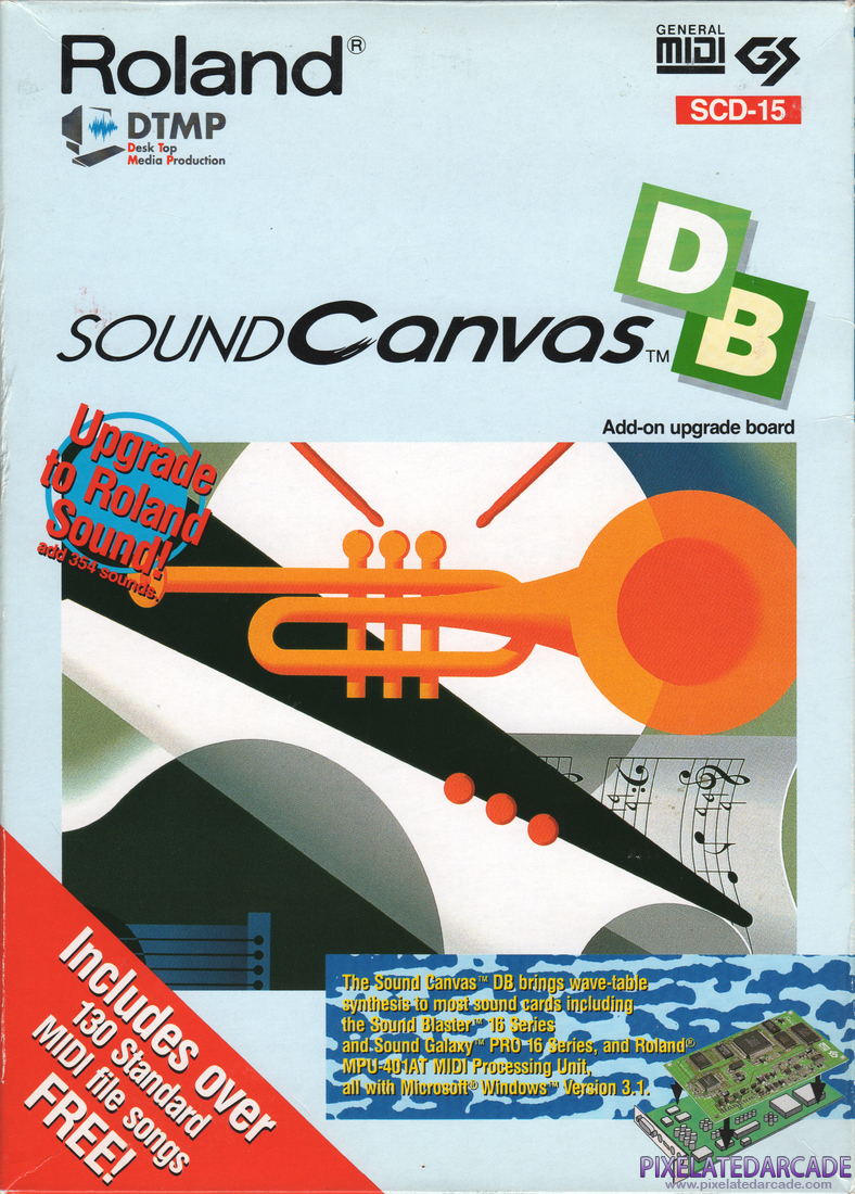 Roland Sound Canvas Photo: Box Front Cover